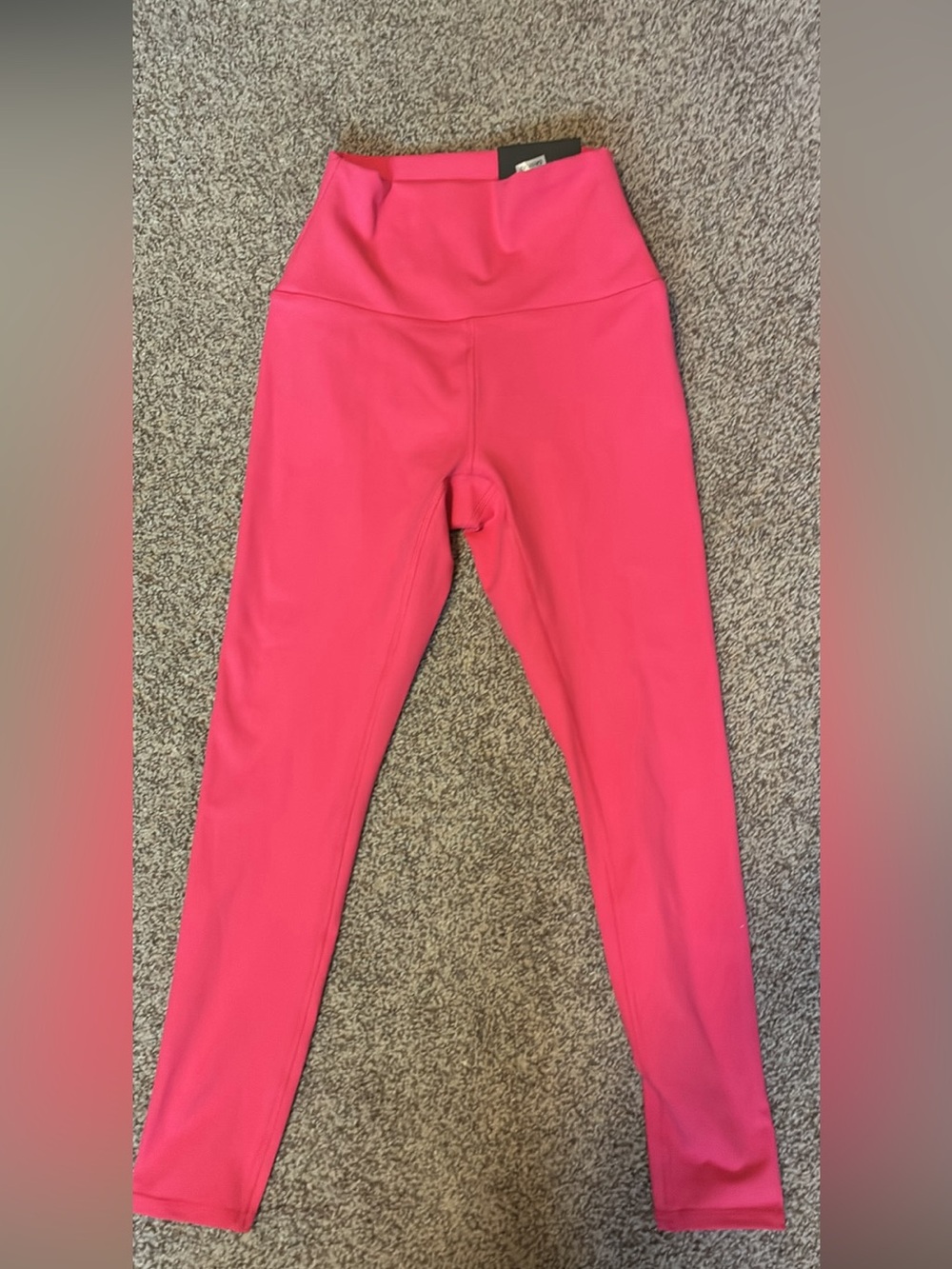 RBX Girls Vibrant Pink High-Waist Leggings